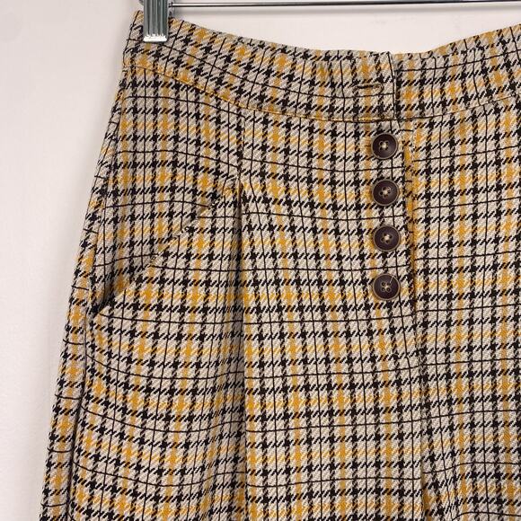 Free People Posey Plaid Pants Small - Picture 4 of 10